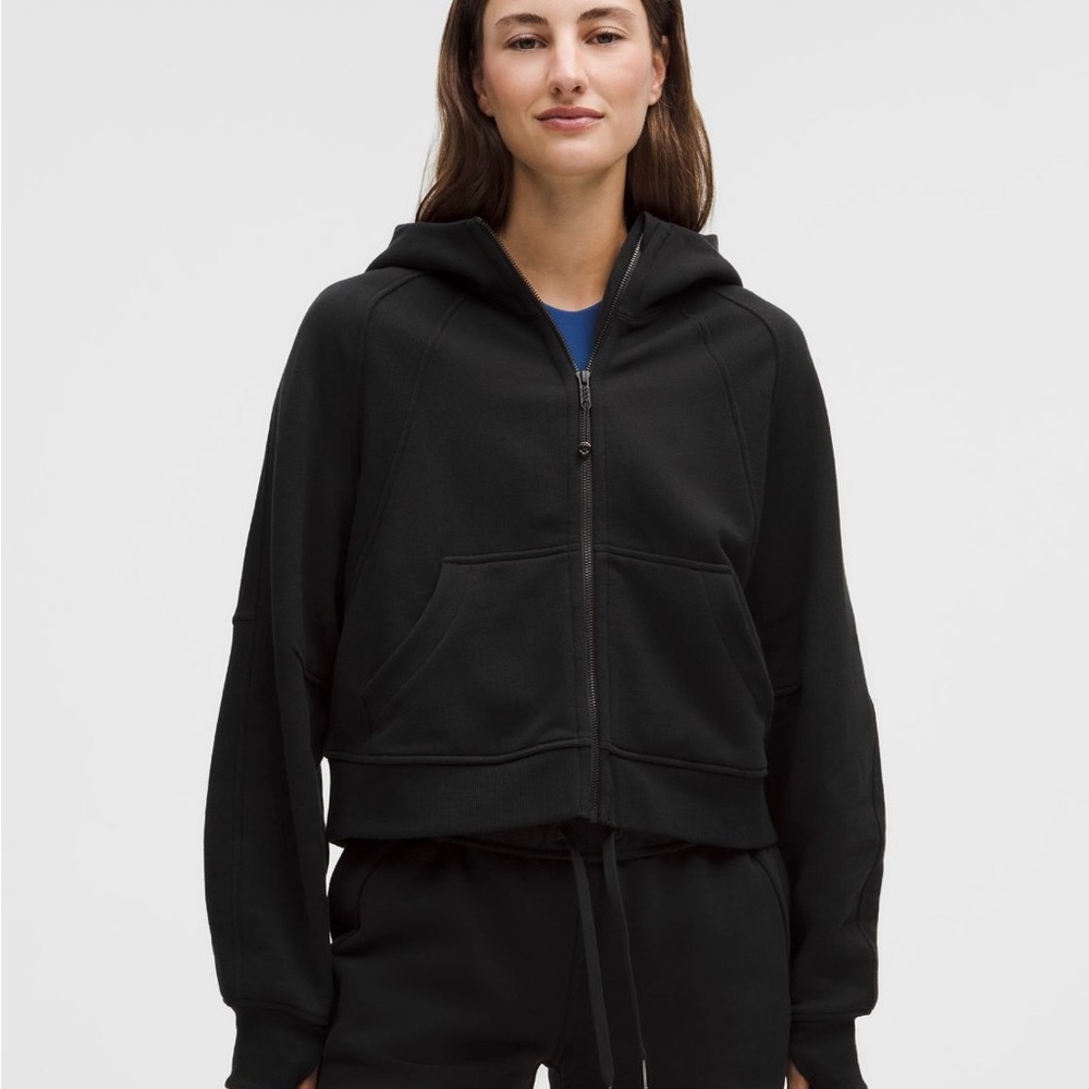 Lululemon Women’s Scuba Oversize Full Zip Hoodie, Black, M/L